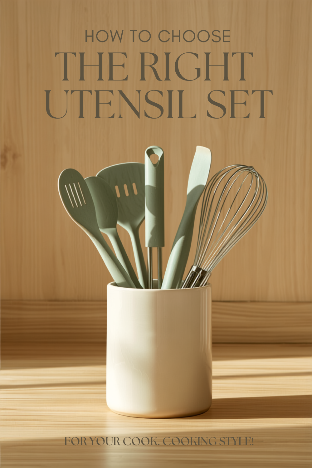 How to Choose the Right Kitchen Utensil Set for Your Cooking Style