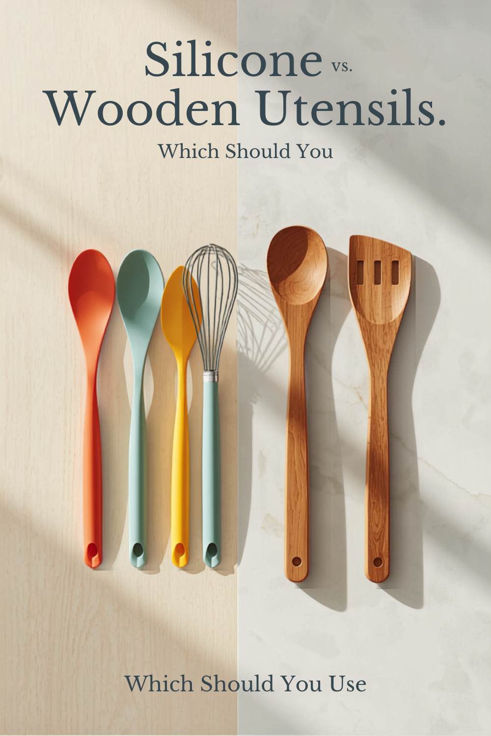 Silicone vs Wooden Utensils: Pros, Cons, and Best Uses