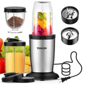 Personal Blender with Cups for Shakes and Smoothies Meat Fruit Grinding Chopping Blending